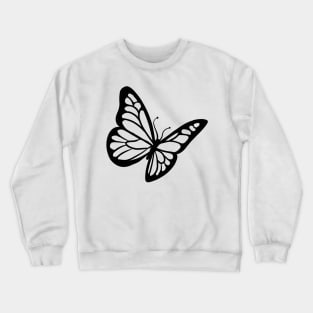 Stick figure butterfly Crewneck Sweatshirt